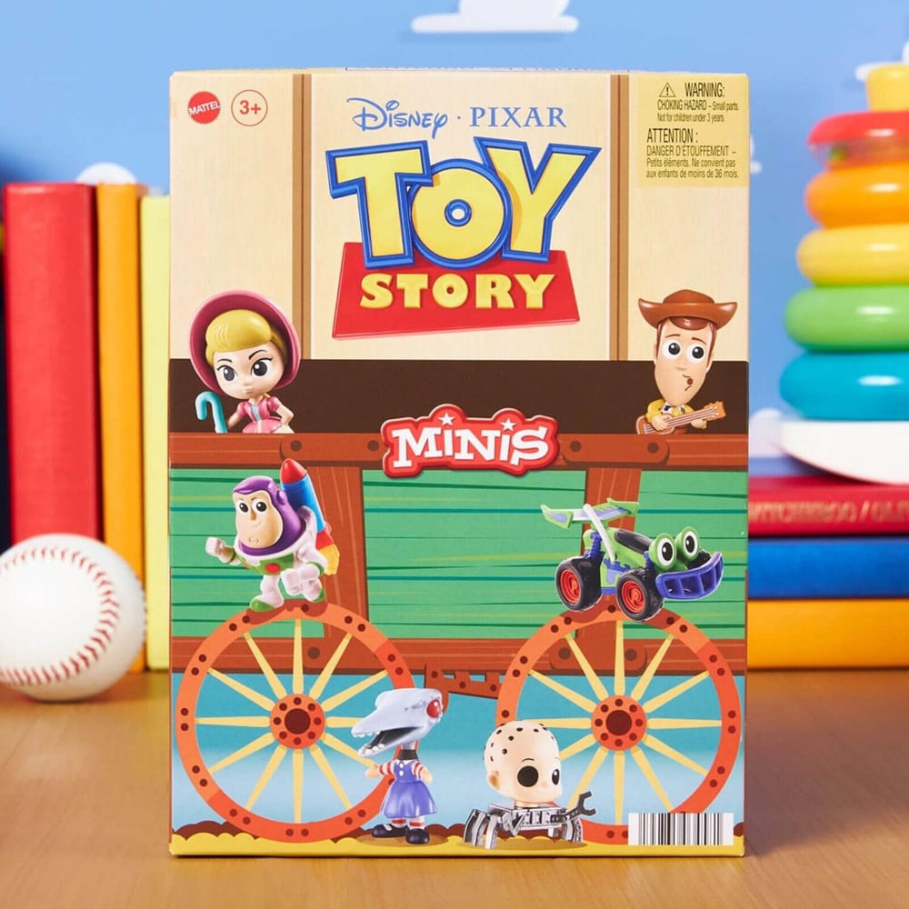 Minibonecos Mattel Creations Disney Pixar Toy Story, pacote com 24