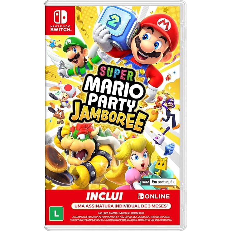 Imagem do produto Super Mario Party Jamboree Switch - Físico em Americanas