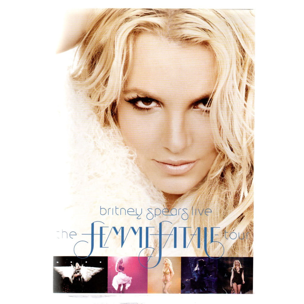 Dvd Britney Spears Live - The Femme Fatale Tour em Promoção