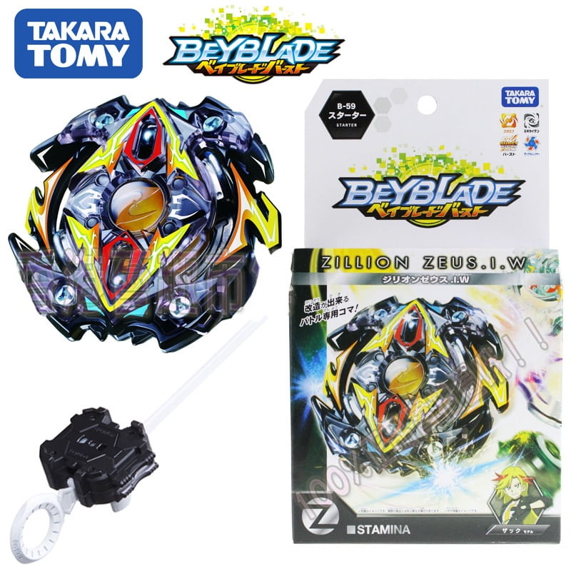 Beyblade Zillion Zeus. I. W B-59 - Original - Takara Tomy em