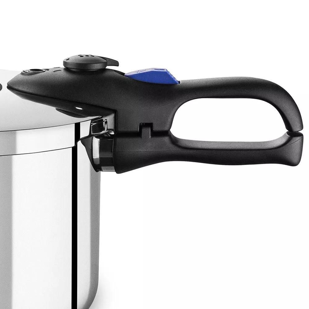 Panela De Pressão Inox 6 Litros Premium Mta Cod 6020 em