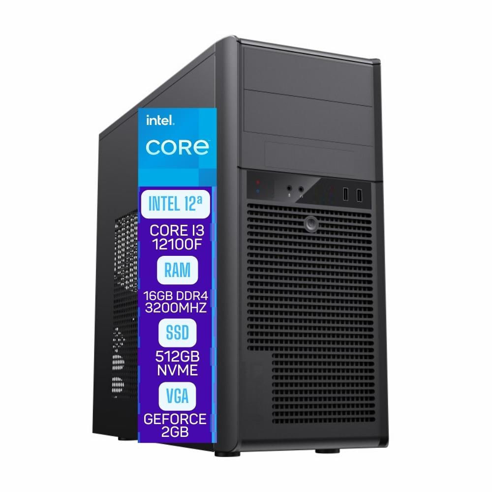 Computador Skill Pro Intel 12ª Geração Core i3 12100F 16GB DDR4