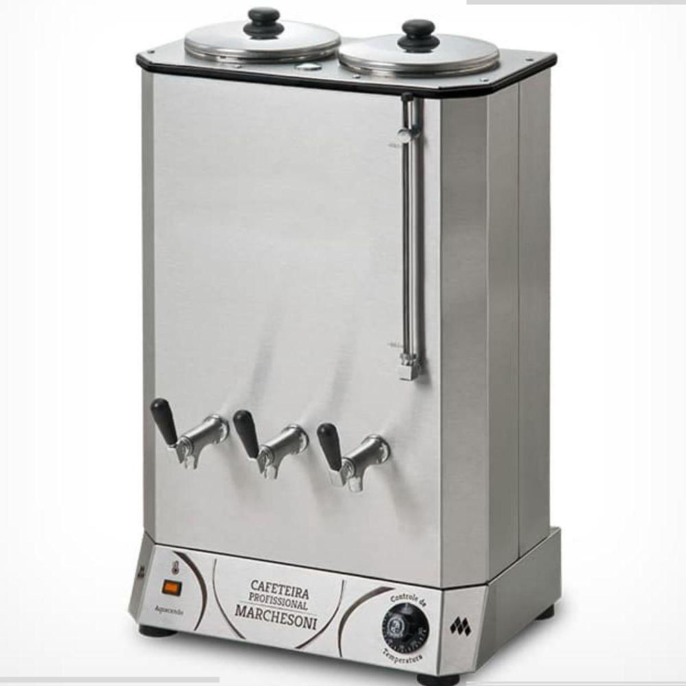 Cafeteira Industrial/comercial Marchesoni Profissional 20l Inox 220v - Cf.4.122