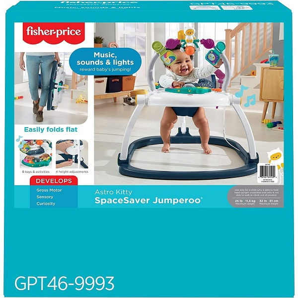 Cadeirinha Ginásio Pula Pula Jumperoo Diversão no Espaço - Fisher
