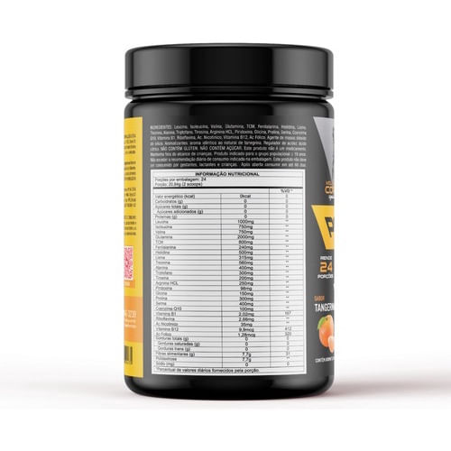 Poseidon Mix De Aminoácidos Essenciais 500g Sabor Tangerina em