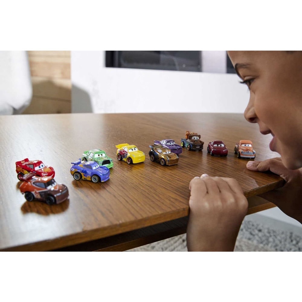 Conjunto de carros de brinquedo Mattel Disney Pixar Cars Mini