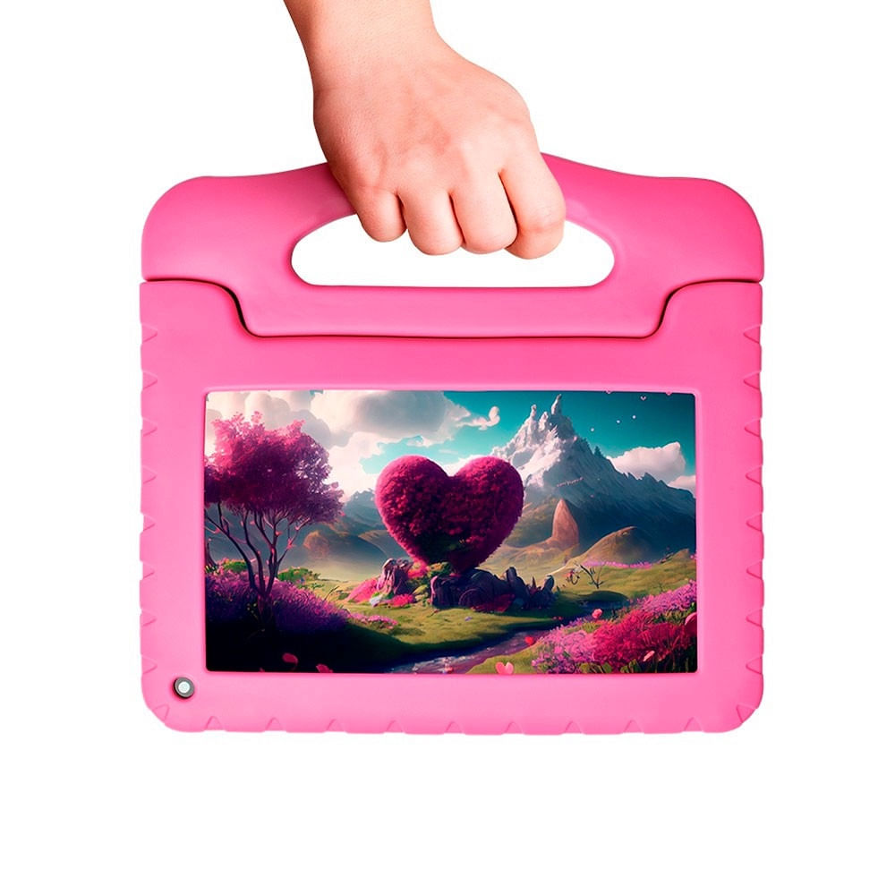 Tablet Multilaser Kid Pad Nb411 Rosa 64gb Wi-fi