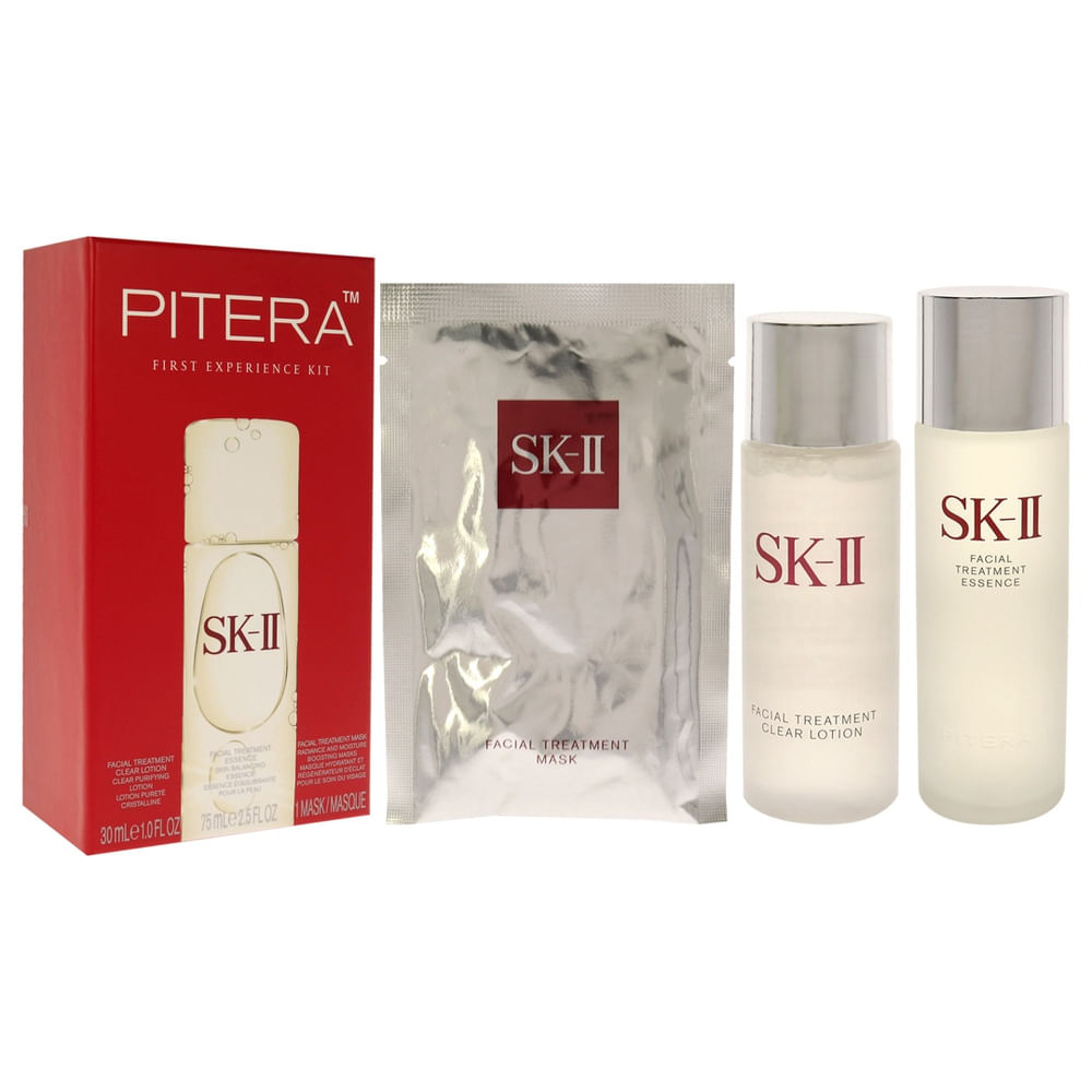 Kit de tratamento facial sk-ii Pitera First Experience 75 mL 3