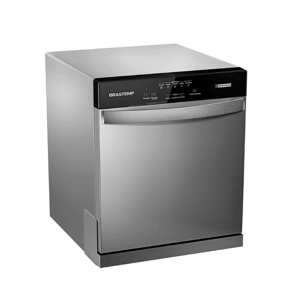 Lava-louça Brastemp Cinza - 110v - Blf08bsana