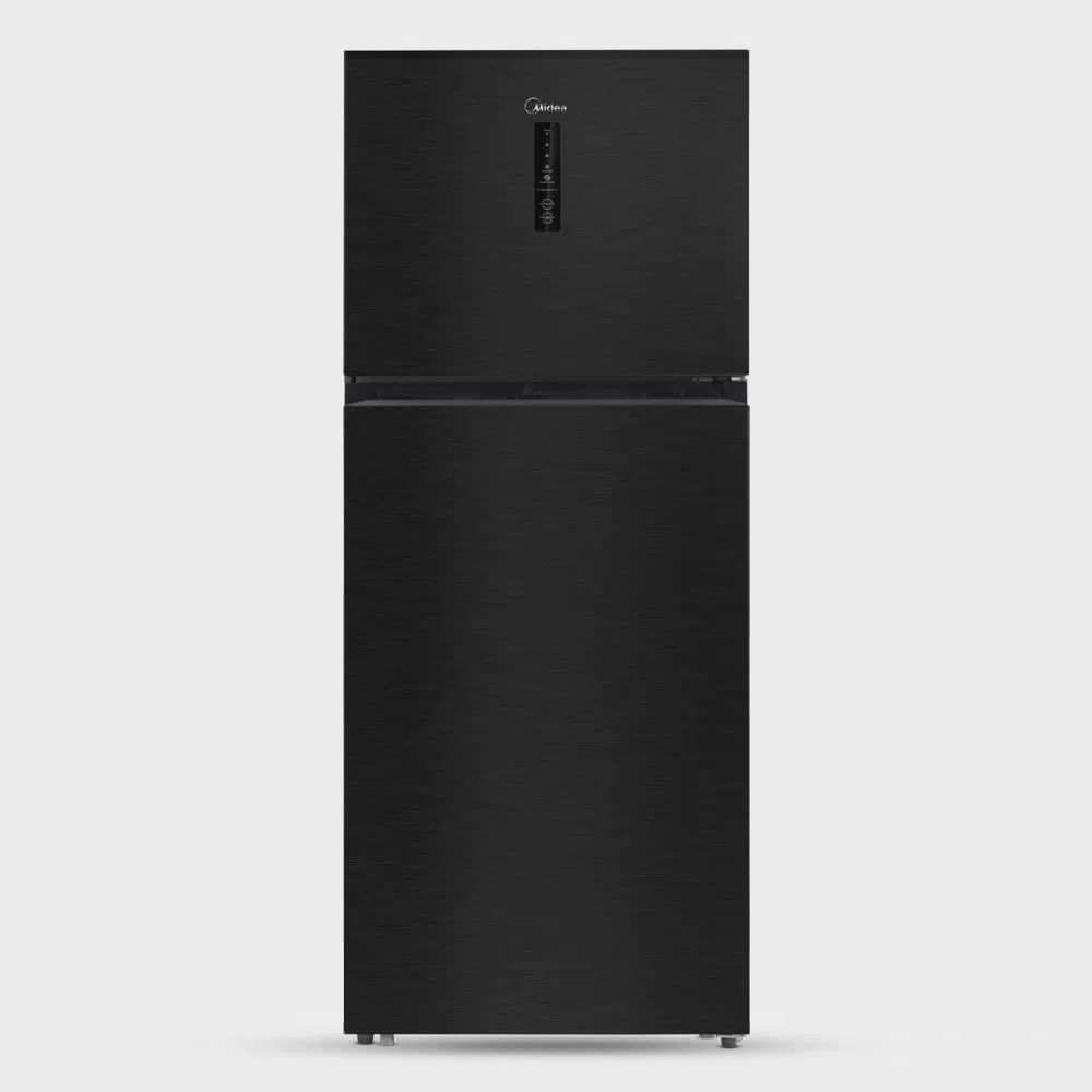 Geladeira Frost Free Duplex 463L Slim cor Black Inox Midea em
