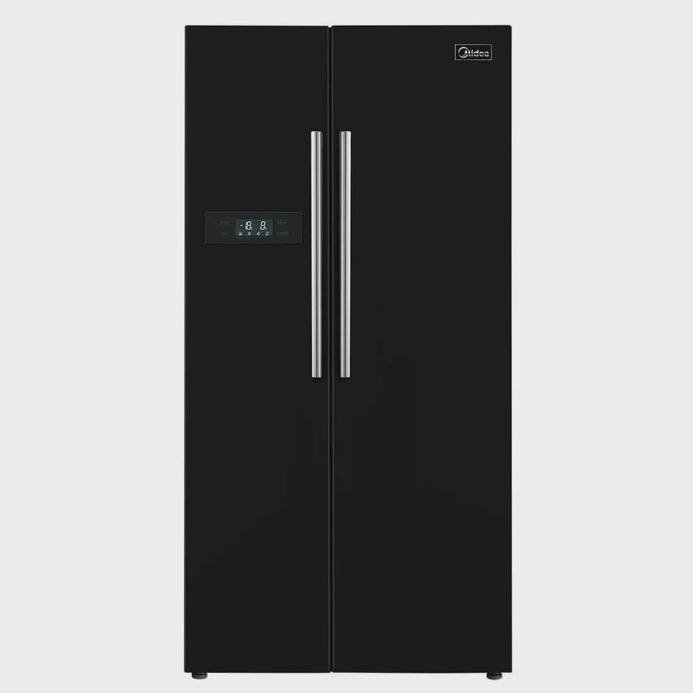 Geladeira Frost Free Side by Side 528L cor Preto Midea em Promoção