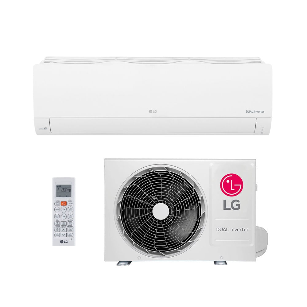 Ar Condicionado Split 9000 Btu Frio Dual Compact - Inverter - LG - 220v - S3-q09aaqal