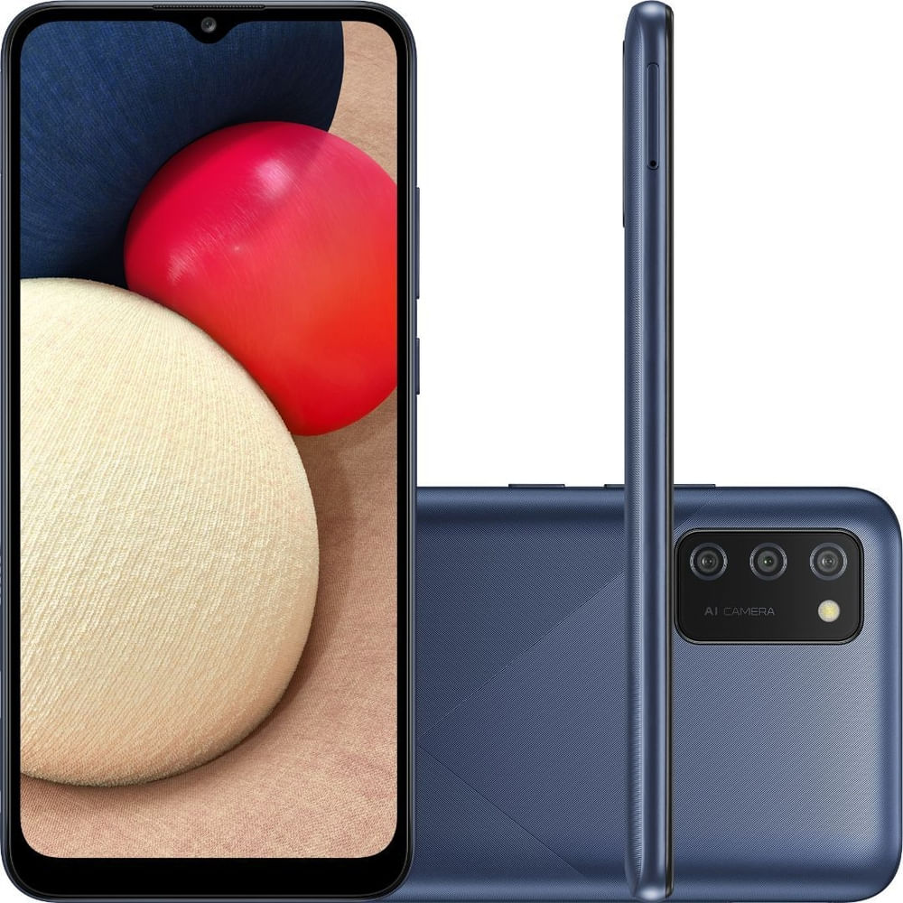 Samsung Galaxy A02s A025m 32gb Azul - Dual Chip