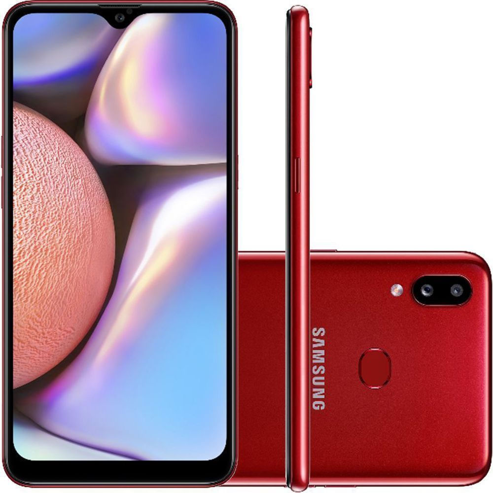 Samsung Galaxy A10s A107m 32gb Vermelho - Dual Chip
