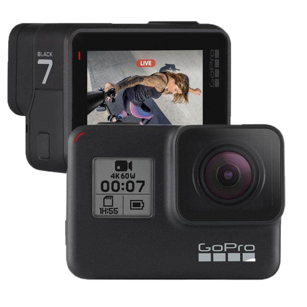 GoPro HERO 7 セット Kit Câmera GoPro hero 7 Black 4K + Cartão 32Gb Sandisk Extreme em