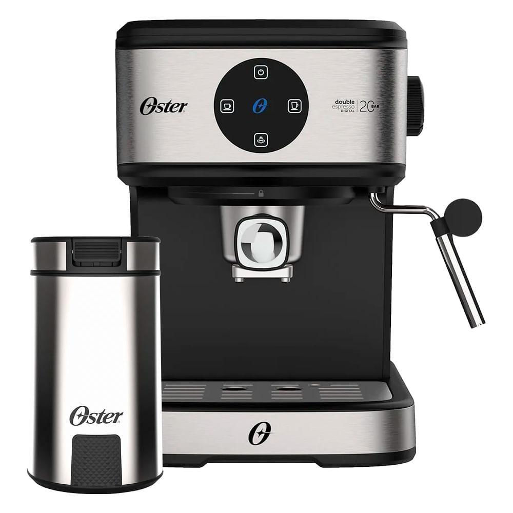 Cafeteira Expresso Oster Double Inox 220v - Kitost95
