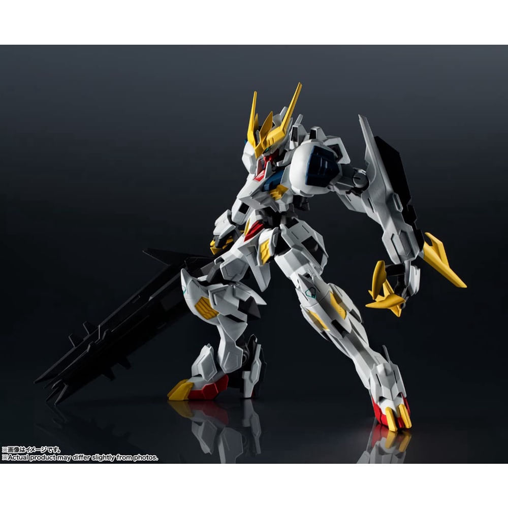 Boneco de ação bandai spirits Gundam Barbatos Lupus Rex 15cm em