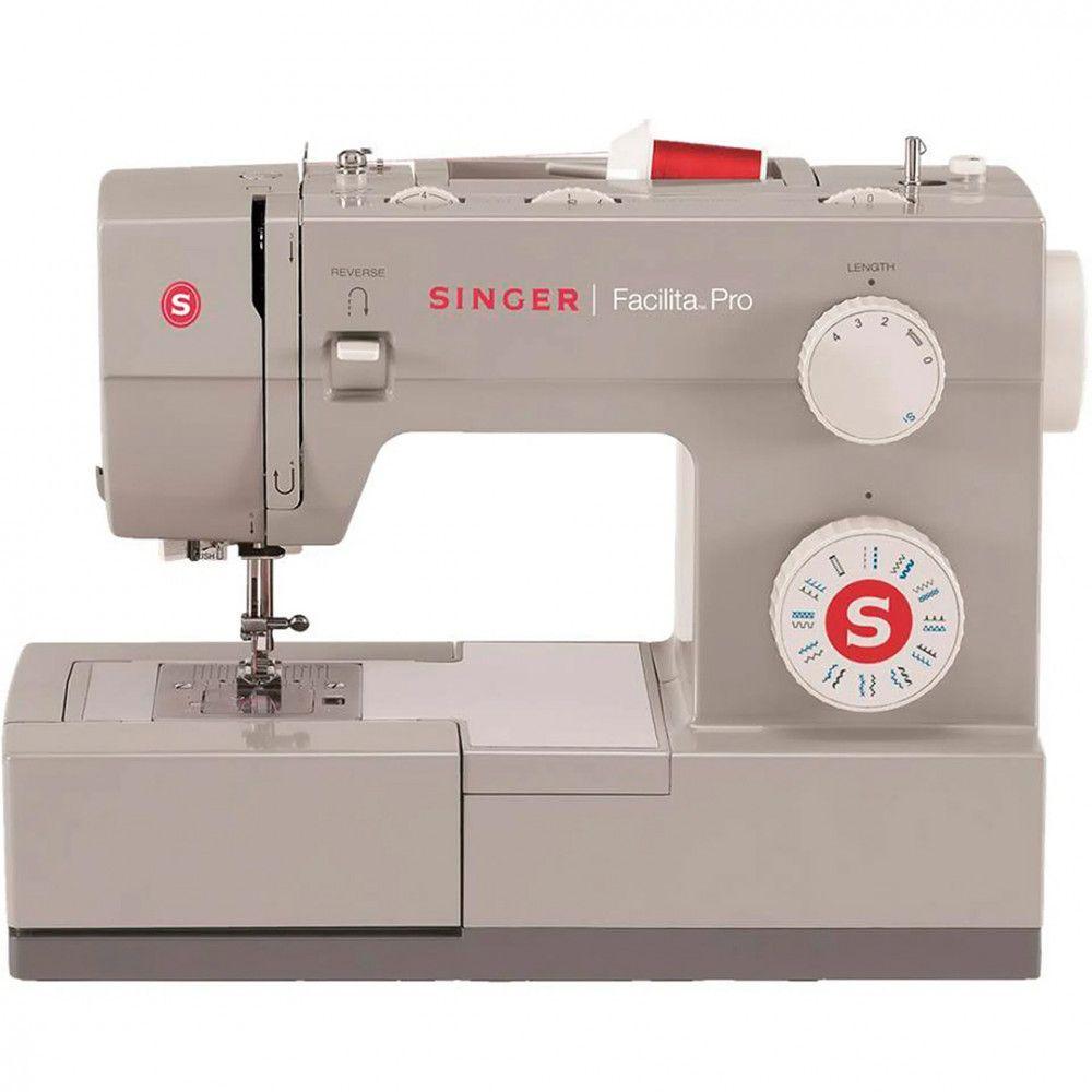 Máquina de Costura Singer Facilita Pro 4432 1100 Ppm 32 Pontos Cinza - 110v