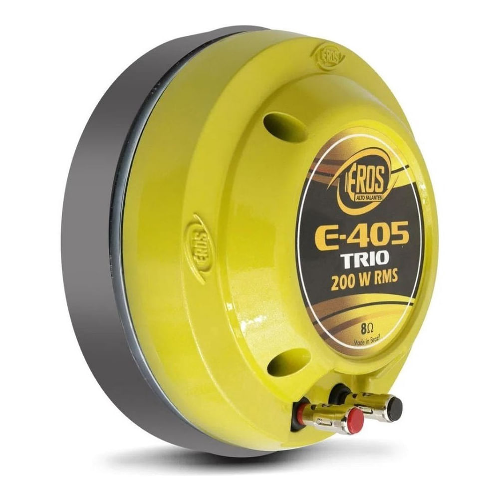 Driver Eros E-405 Trio Fenólico 200wrm 8 Ohms Corneta Jarrão em