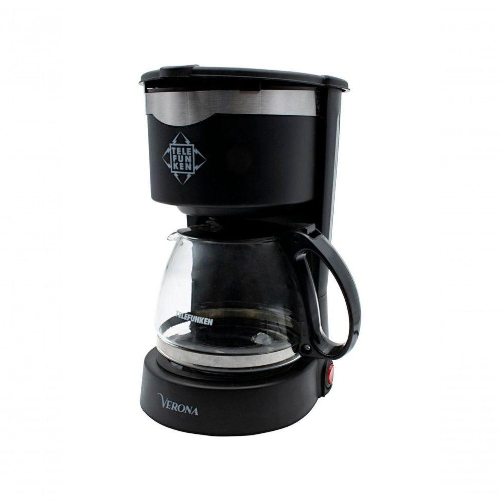 Cafeteira Elétrica Telefunken Verona Preto 110v