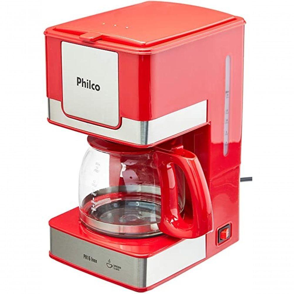Cafeteira Elétrica Philco Vermelho 220v - Ph16