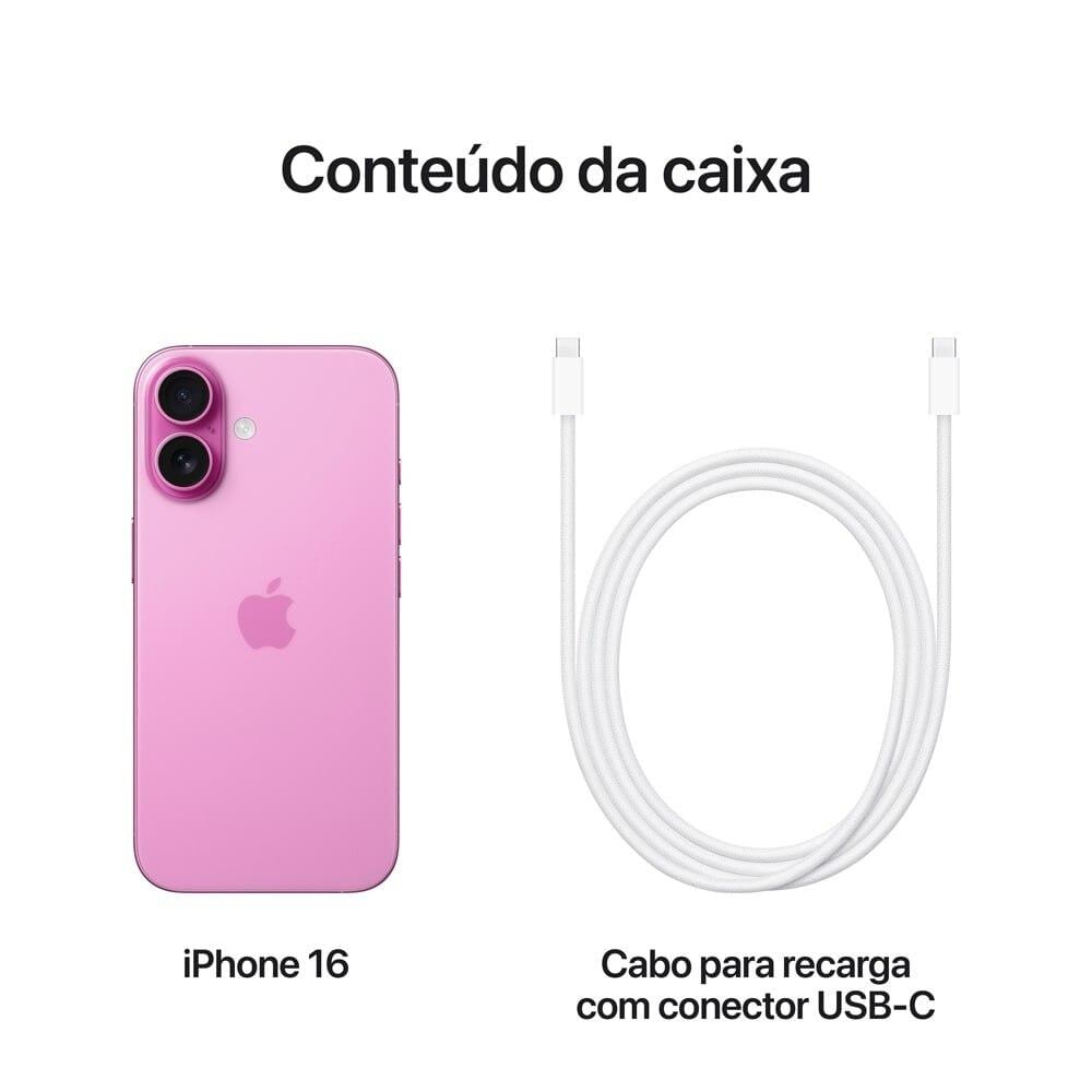 512GB iPhone 16 ピンク iPhone 16 Plus Apple 512GB Rosa | KaBuM!