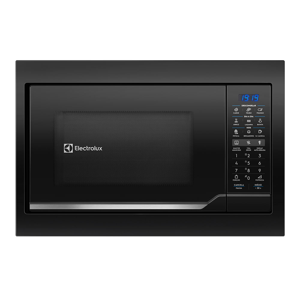 Micro-ondas 34 Litros de Embutir - Preto - Electrolux - Me3ep - 220v