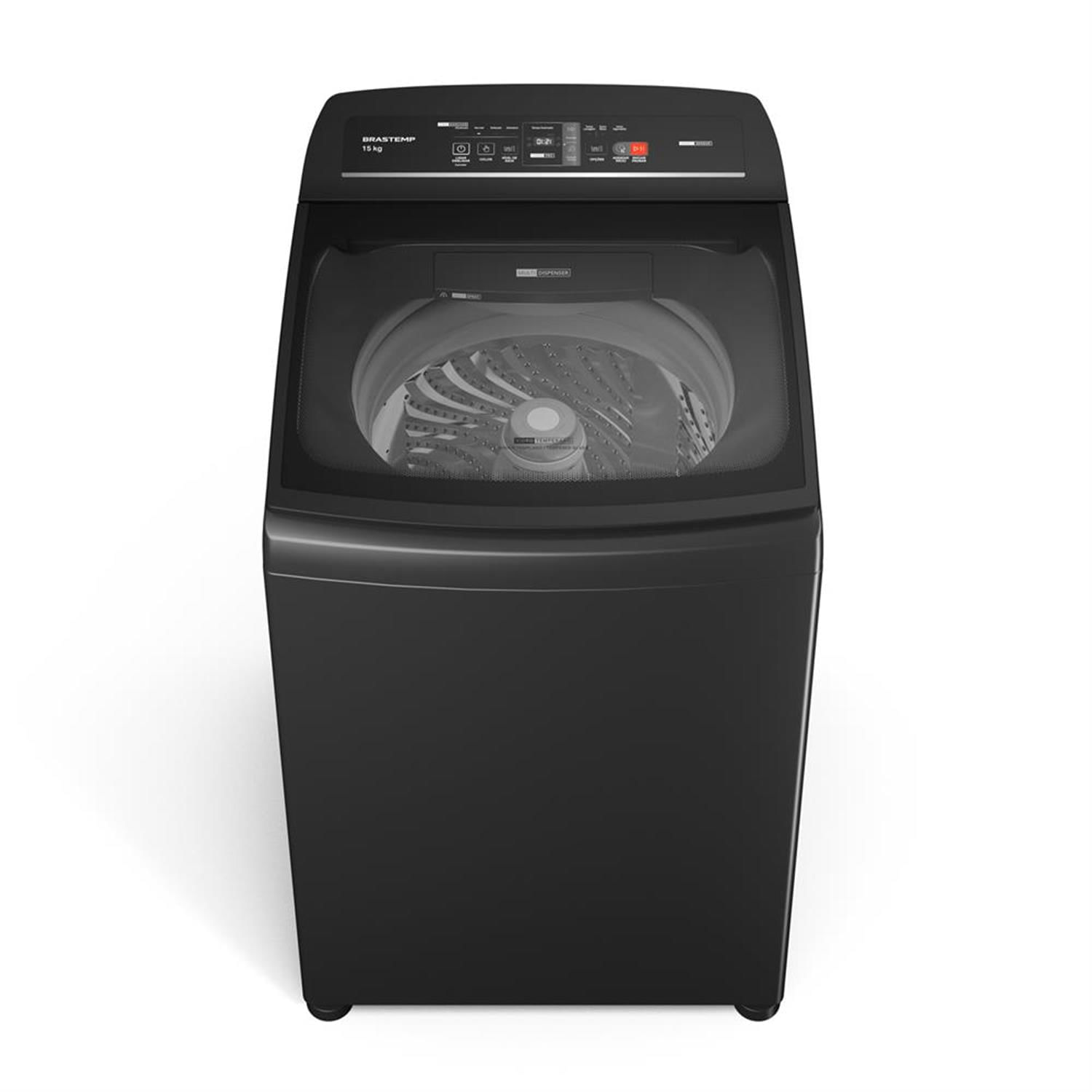Máquina de Lavar Brastemp 15kg Cinza BWT15A9 | Americanas