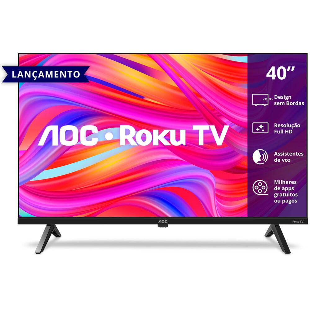 TV Smart 40 Polegadas Samsung: OLED, LED, QLED e outras telas na Americanas