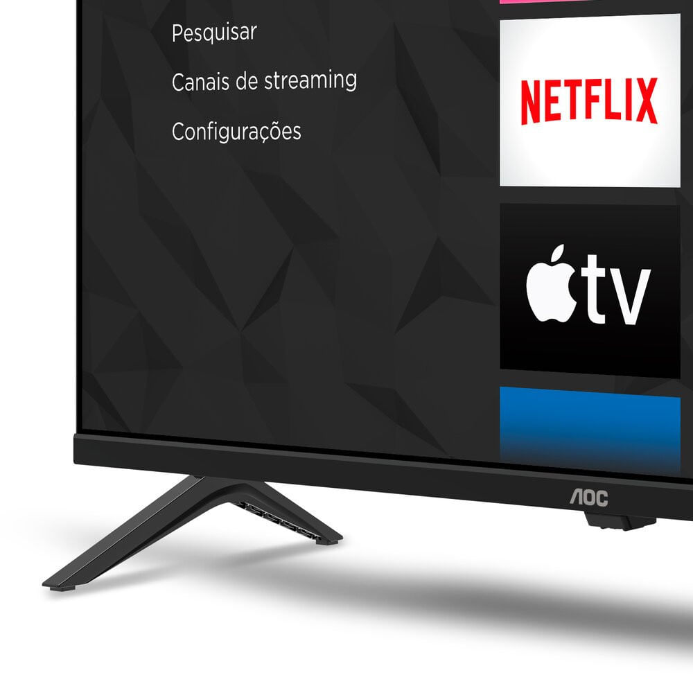 Smart TV AOC 40 Polegadas Full HD Roku TV 40S5045/78G