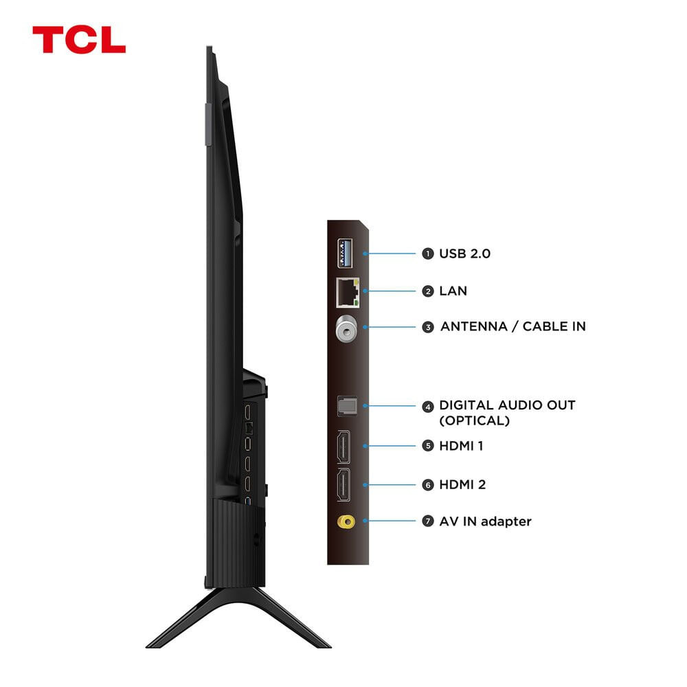 Smart TV TCL 43 Polegadas, Google TV, QLED, 4K - 43S5K