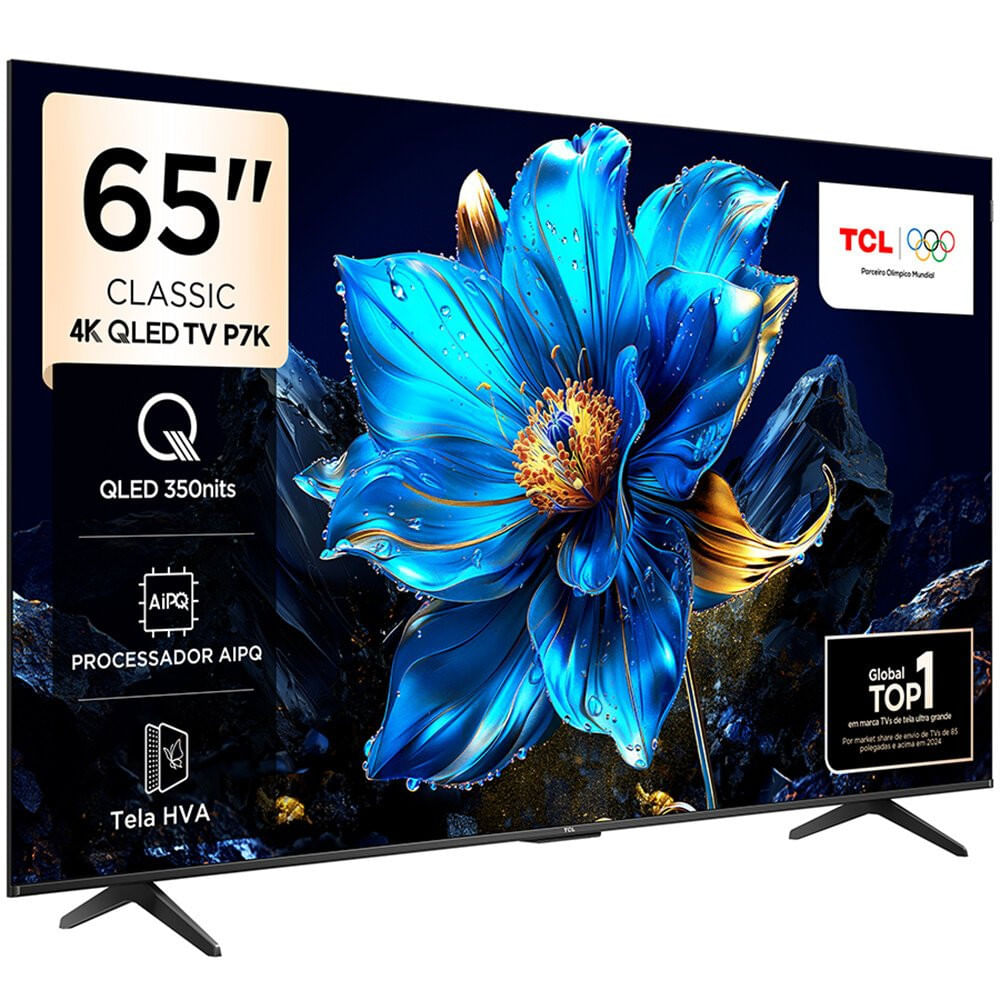 Smart TV TCL 65 Polegadas 4K UHD QLED TV 65P7K
