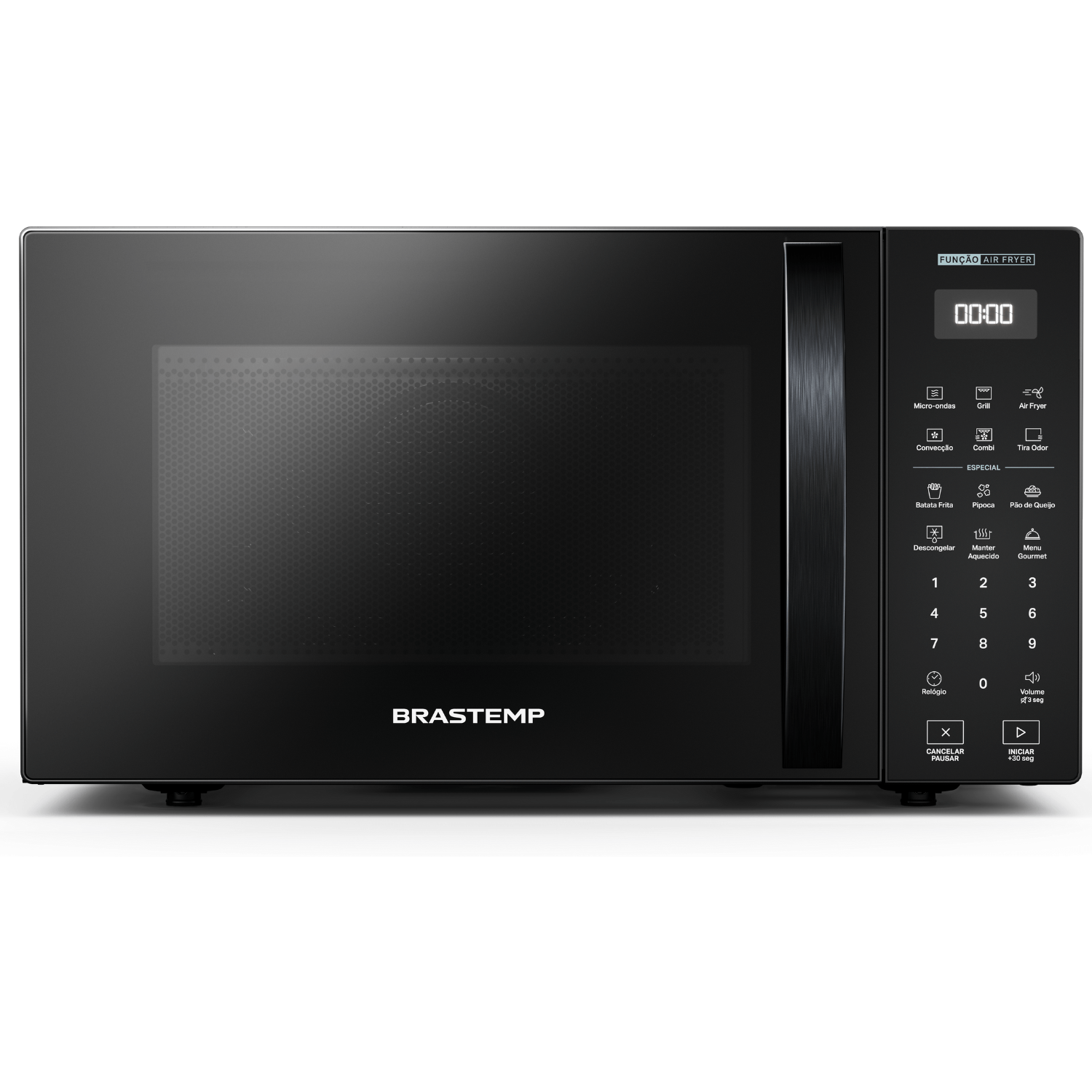 Micro-ondas 30 Litros Com Grill - Preto - Brastemp - Bmc29aebna - 220v