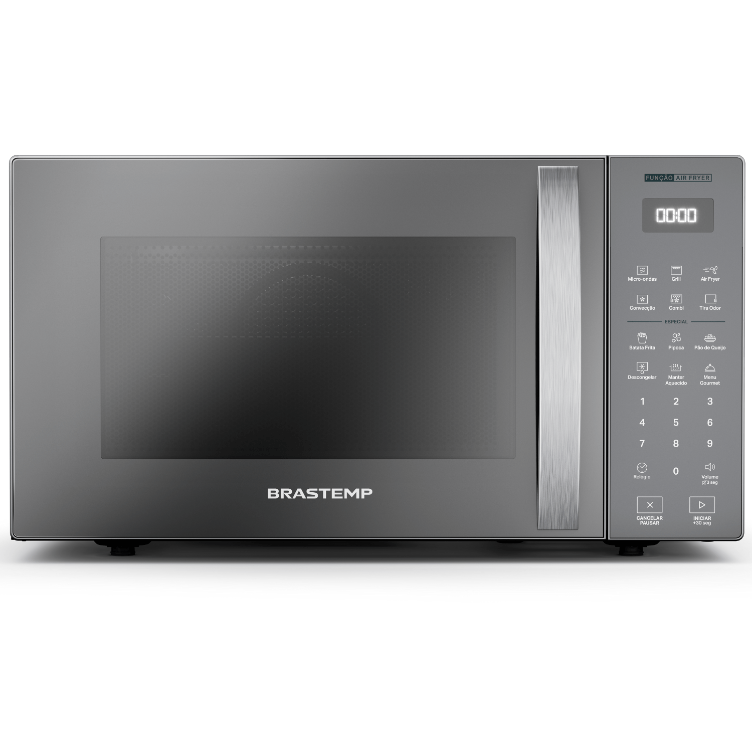 Micro-ondas 30 Litros Com Grill - Prata - Brastemp - Bmc29arana - 110v