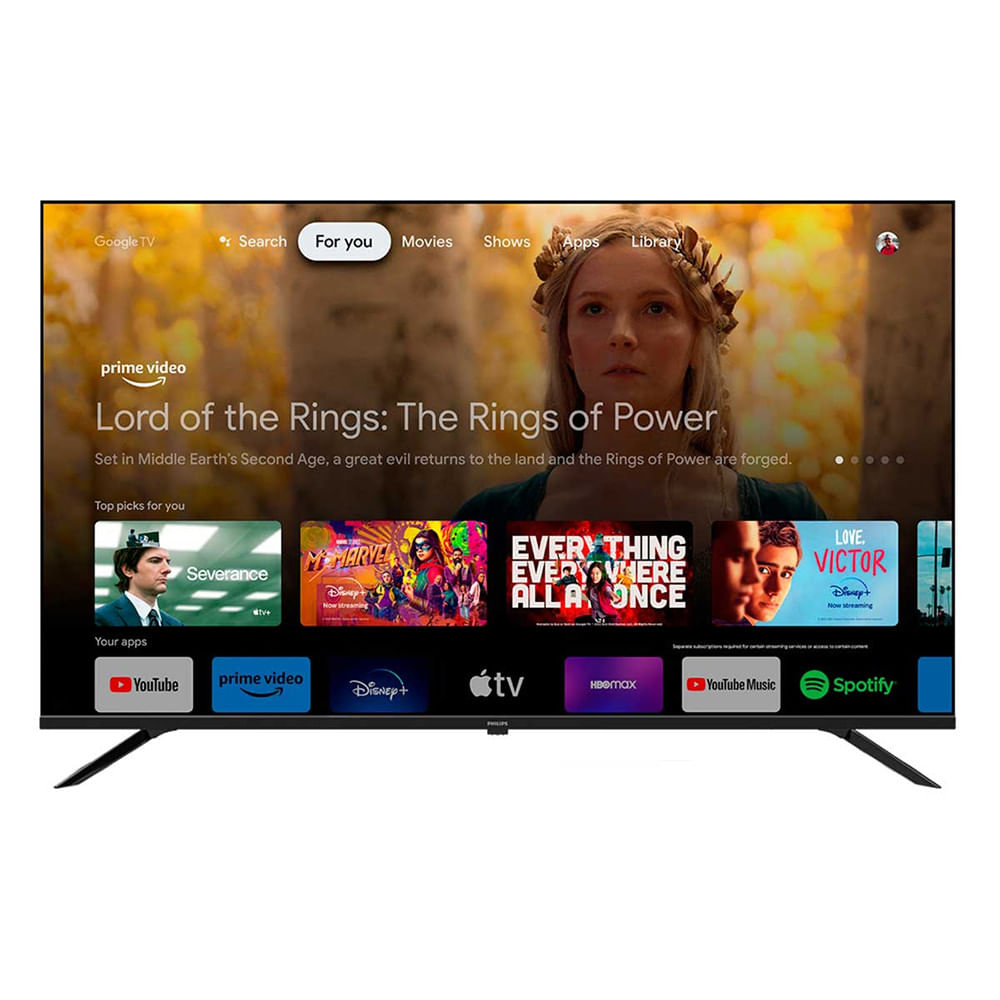 Smart TV Philips 50 Polegadas 50PUG7019/78 4K UHD LED Google TV