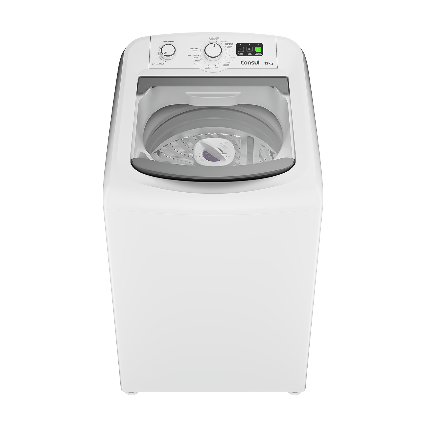 Lavadora de Roupa 12 Kg Branco Com Dosagem Econômica e Ciclo Edredom Consul - 110v - Cwm12abana