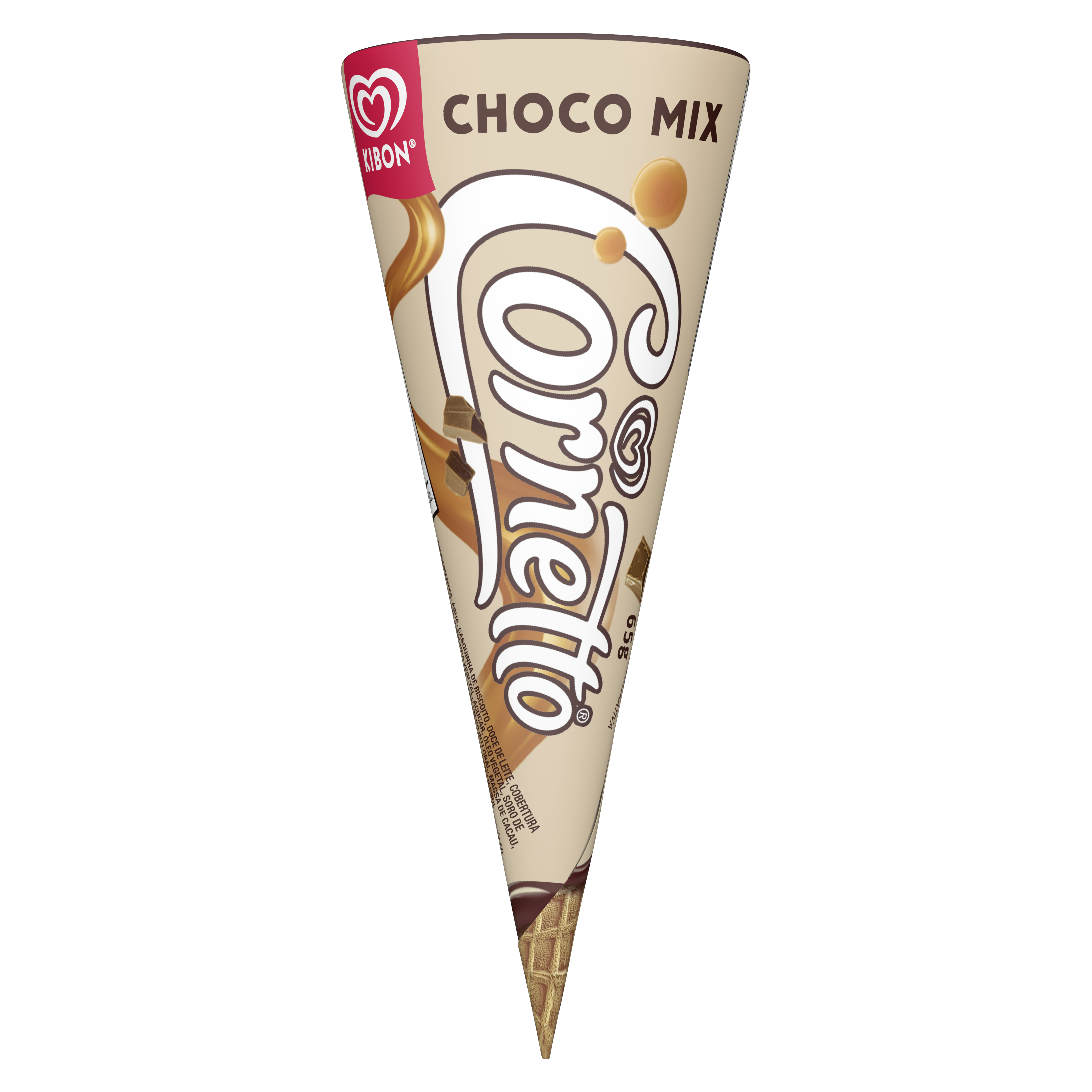 Sorvete Baunilha Chocomix Kibon 65g | Americanas