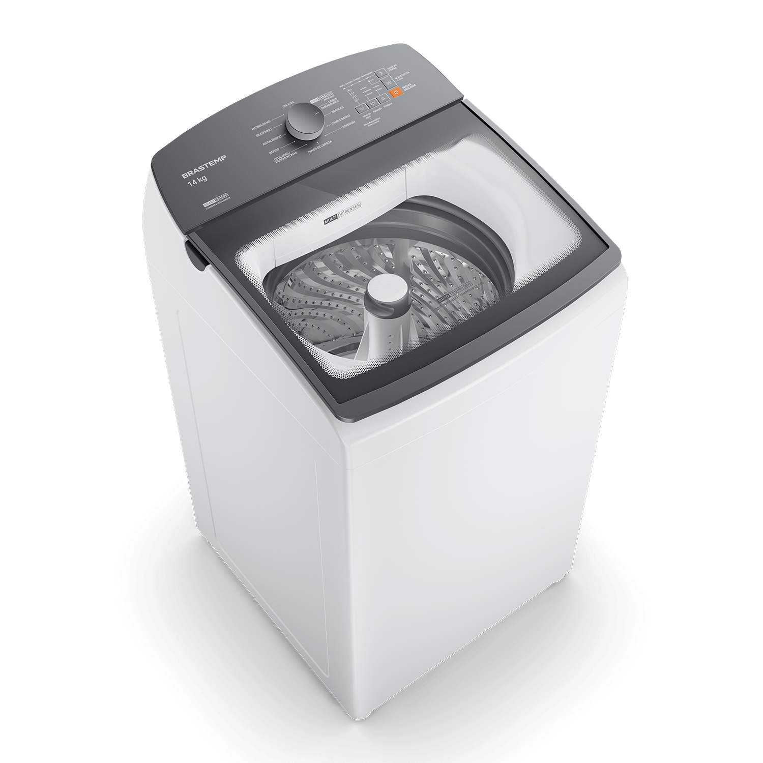 Máquina de Lavar 14Kg Brastemp Branca com Smart Sensor e Design ...