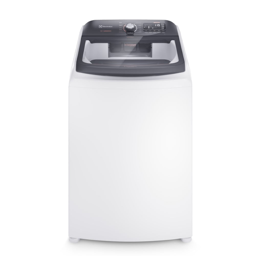 Lavadora de Roupa 15 Kg Branco Premium Care Com Cesto Inox Jet&clean e Time Control Electrolux - 220v - Lec15