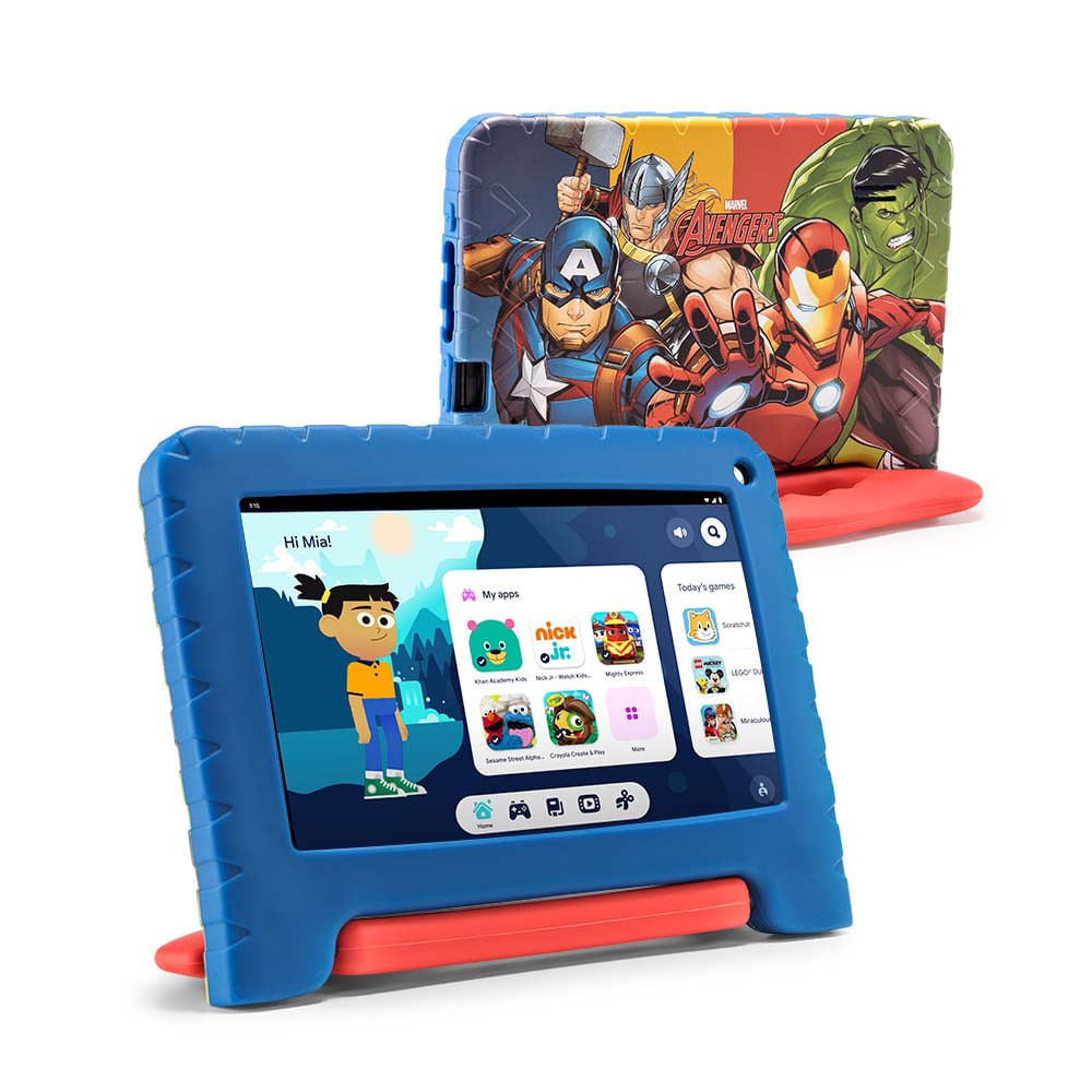 Tablet Multilaser Avengers Nb417 Azul 64gb Wi-fi