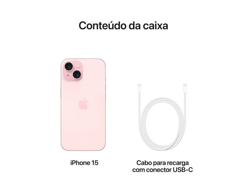 Apple iPhone 15 128GB Rosa 6,1