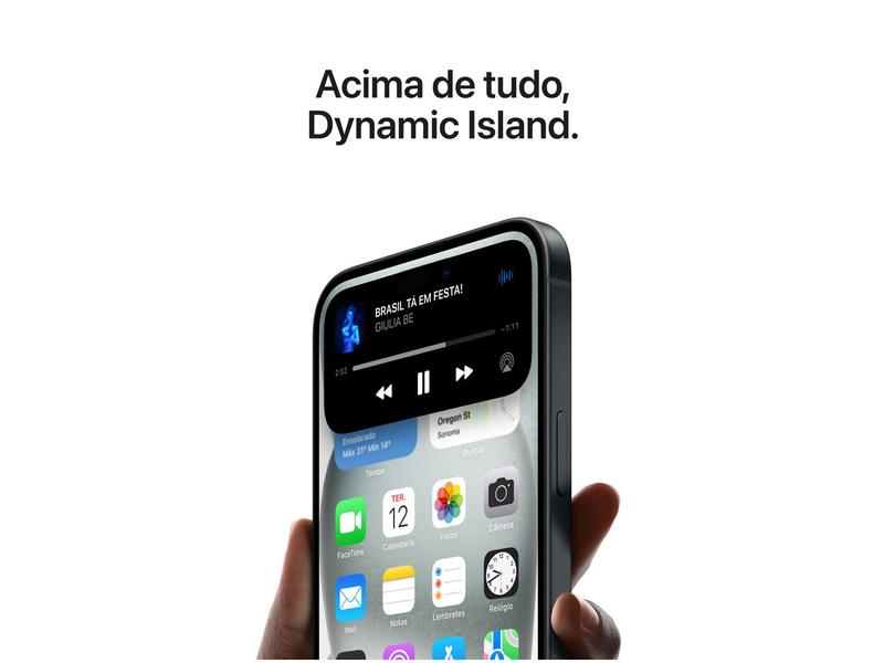 Apple iPhone 15 128GB Preto 6,1