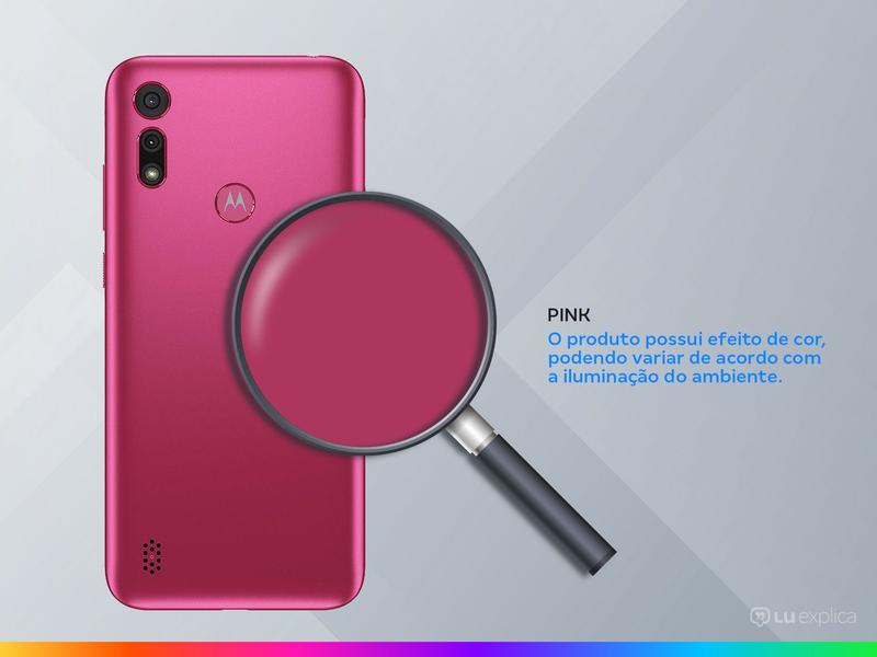 Smartphone Motorola Moto E6S 32GB Pink 4G Octa-Core 2GB RAM 6,1