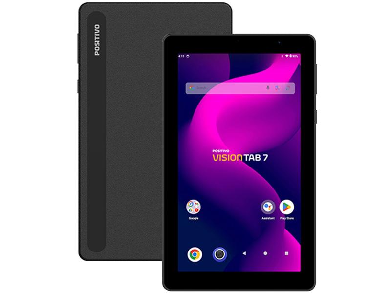 Tablet Positivo Vision Tab 7 T30764 Preto 64gb Wi-fi