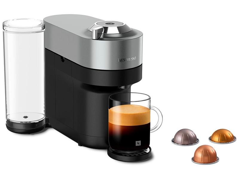 Cafeteira Expresso Nespresso Vertuo Pop+ Titânio 110v - Gcv6brtine
