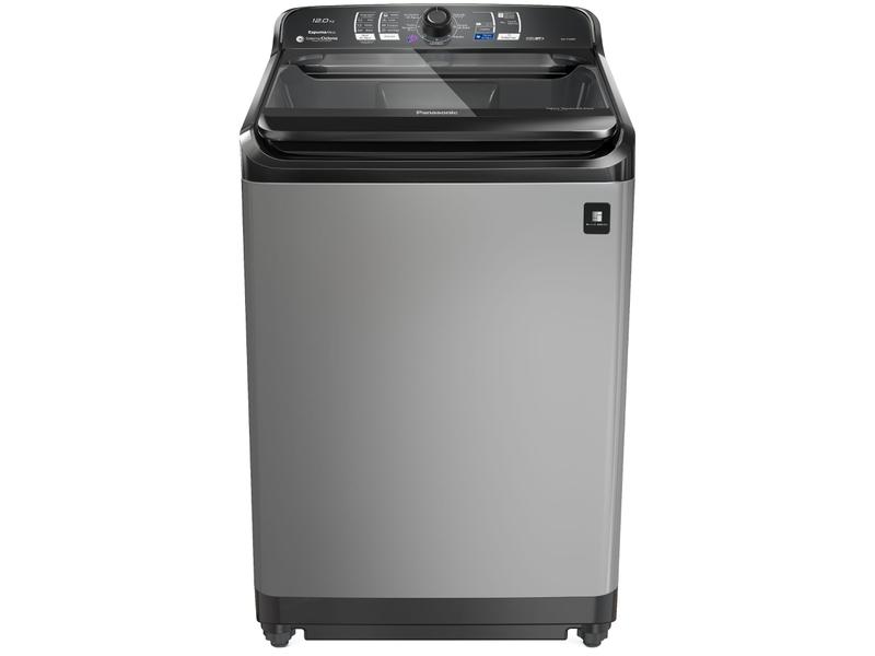 Lavadora de Roupa 12 Kg Titanium Panasonic - 220v - Na-f120b1tb