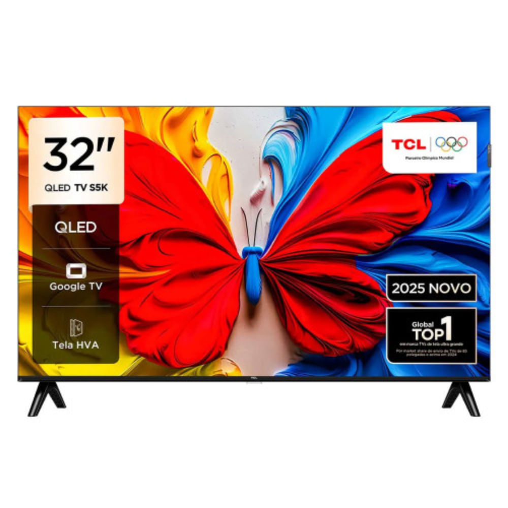 Smart TV TCL 32 32S5K FHD QLED HDR10 Google Tv