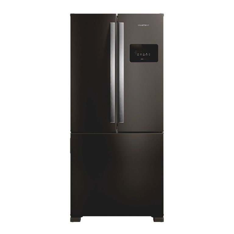 Geladeira Frost Free French Door 3 Portas Preta Brastemp - BRO85ME