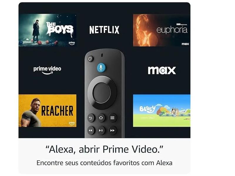 Fire TV Stick HD com Controle Remoto por Voz com Alexa B0CQMT33WX