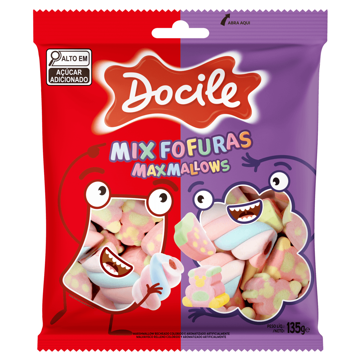 MARSHMALLOW様 Marshmallows Mix Fofuras Docile 135g | Americanas